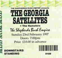 Georgia Satellites Ticket