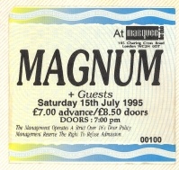 Magnum Ticket Stub